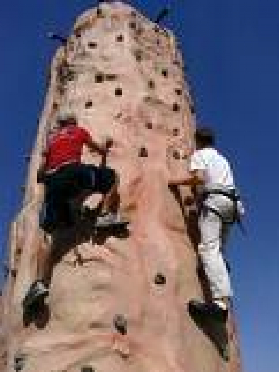 4 Sided Rock Climbing Wall