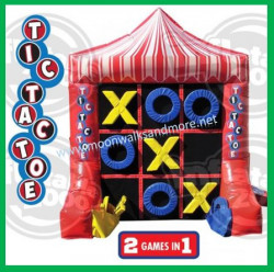 Inflatable Tic Tac Toe and Connect 4 (2 in 1)