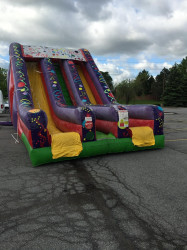 Ginormous 24' Double Bay Slide